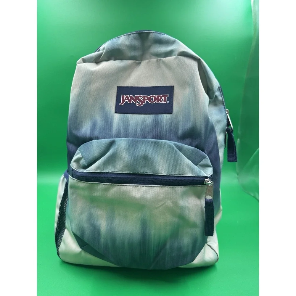 JanSport Cross Town Ombre‎ Falls Greenish/Blue Backpack